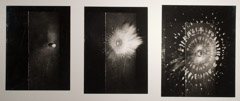 Harold Edgerton  -  Bullet Splash, 1938, 3 Prints Mounted to Board, 1960, 14.060 / Silver Gelatin Print  -  5 x 7 (each)
